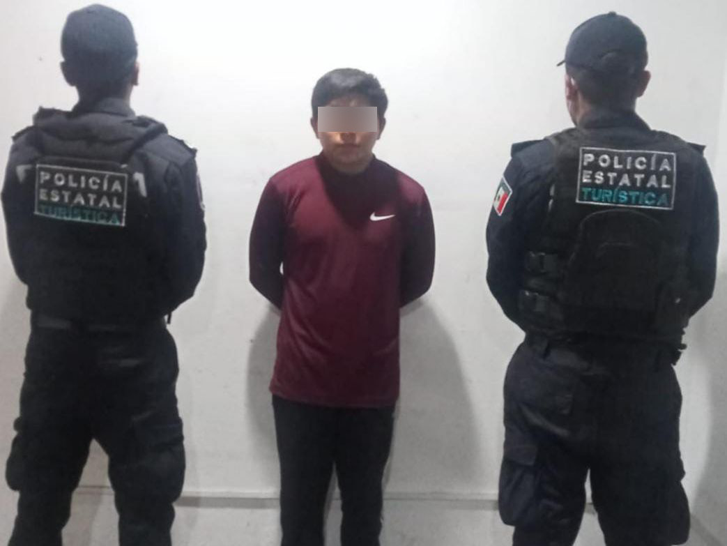 Detiene Policía Estatal a hombre por presuntos delitos contra integridad sexual