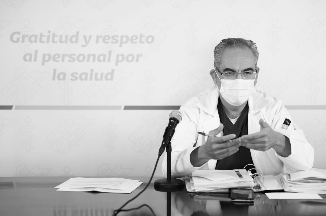 Video desde Puebla: En hospitales de la entidad quedan 154 internados, 18 graves por Covid, alertó el secretario de Salud