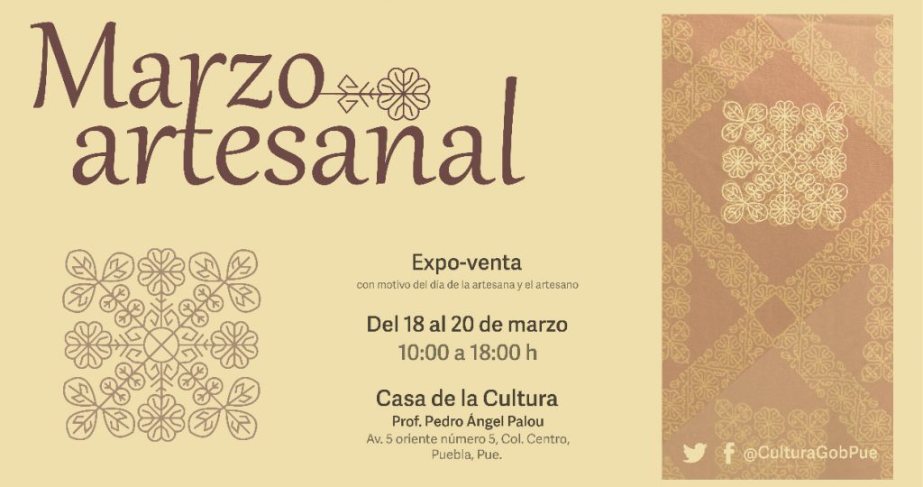 Albergará Casa de la Cultura expo-venta “Marzo Artesanal”