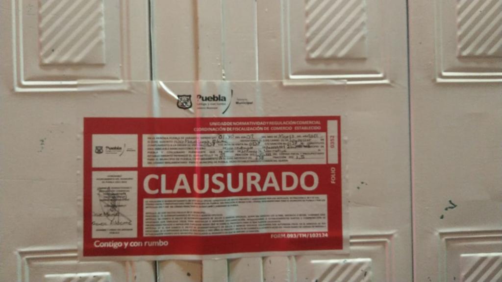 Ayuntamiento de Puebla confirmó clausura de rastro clandestino junto al municipal