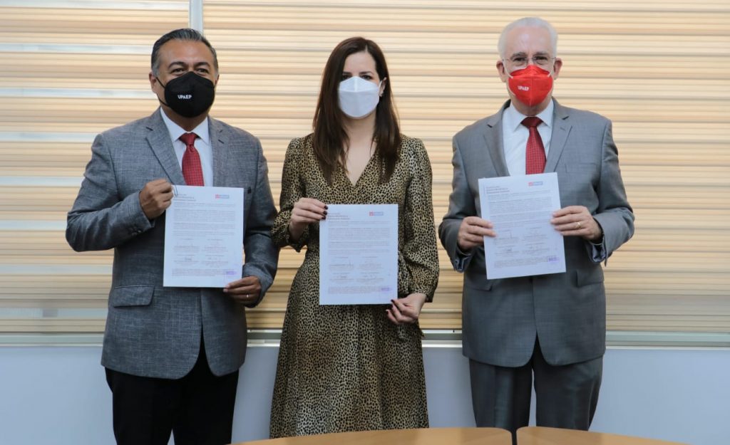 Ayuntamiento de Puebla firma convenio de colaboración con la Upaep