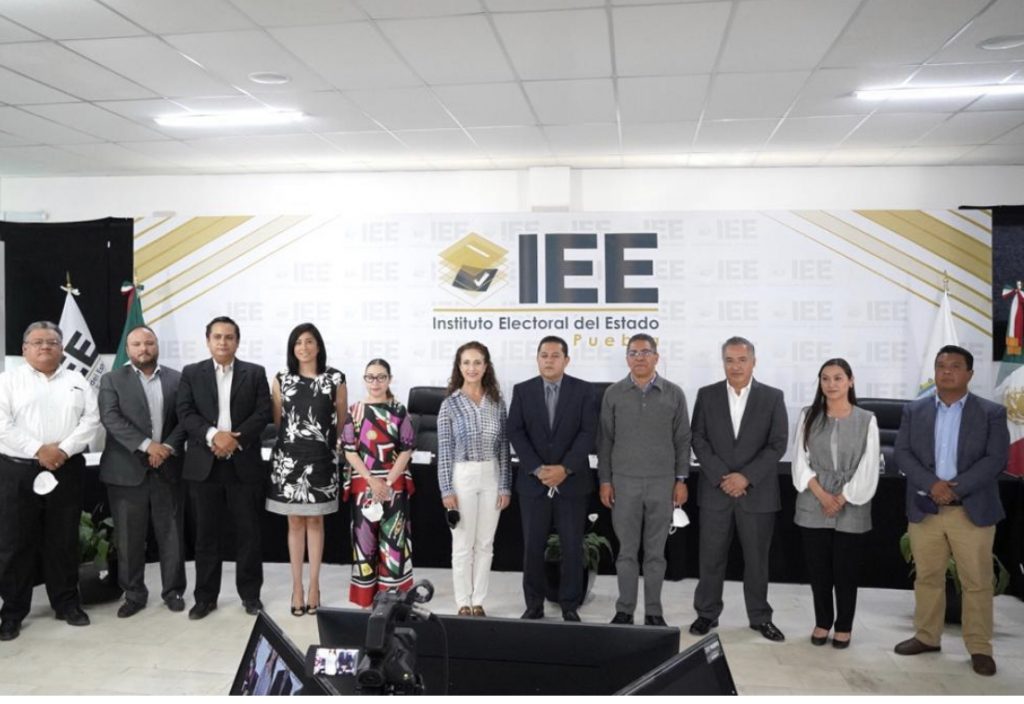 Dirigencia del PAN Puebla sostuvo reunión institucional con el IEE en Puebla