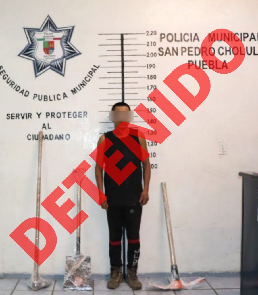 Por robo a casa habitación, SSC de San Pedro asegura a una persona en San Sebastián Tepalcatepec