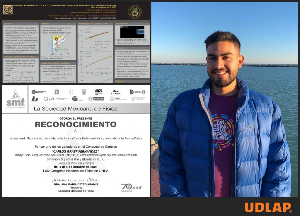 Estudiante UDLAP dentro del top 10 de ganadores del concurso Carlos Graef Fernández