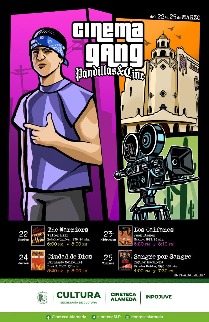 Inicia el ciclo “Cinema Gang, pandillas y cine” en la Cineteca Alameda