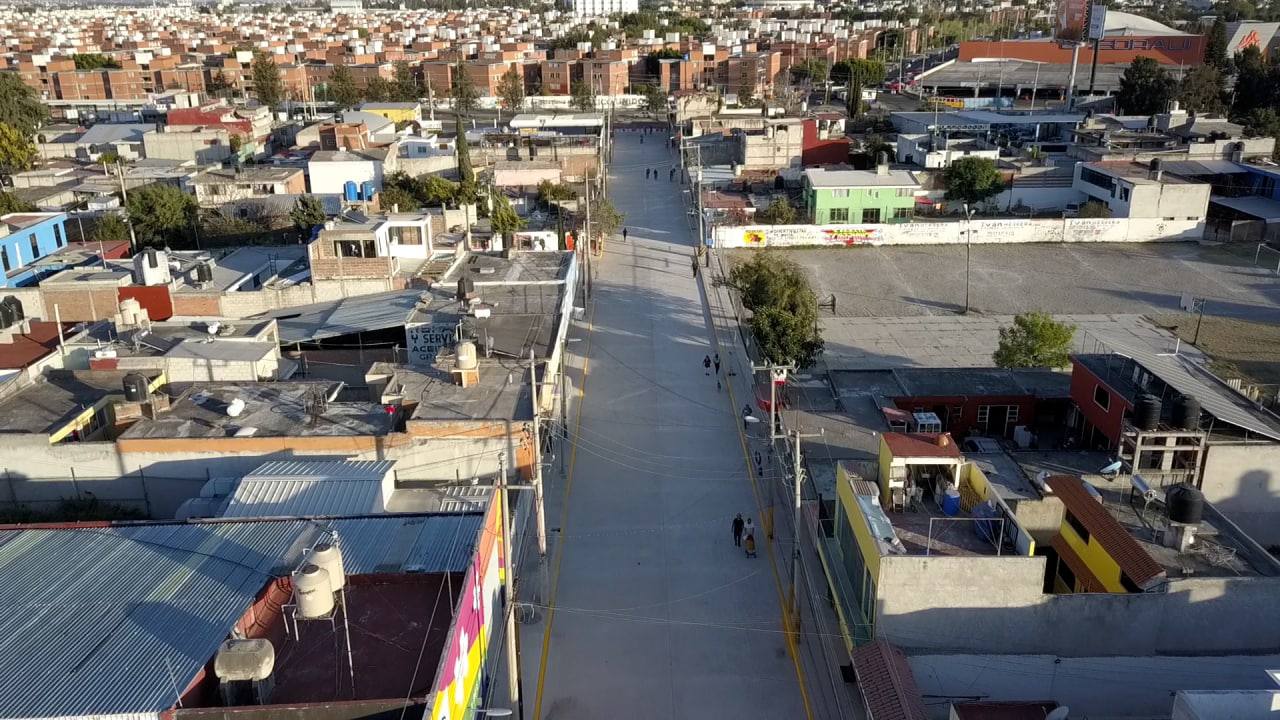 Ayuntamiento de Puebla entrega la 117 poniente en Granjas Mayorazgo