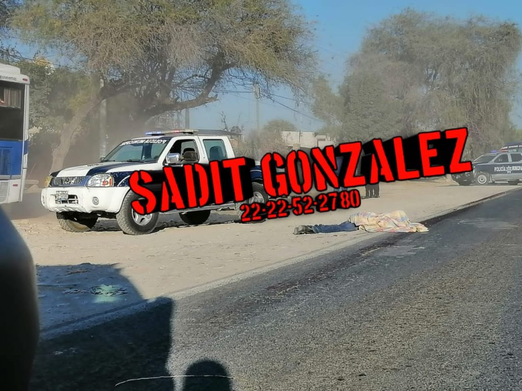 Muere hombre atropellado en Tepanco de López