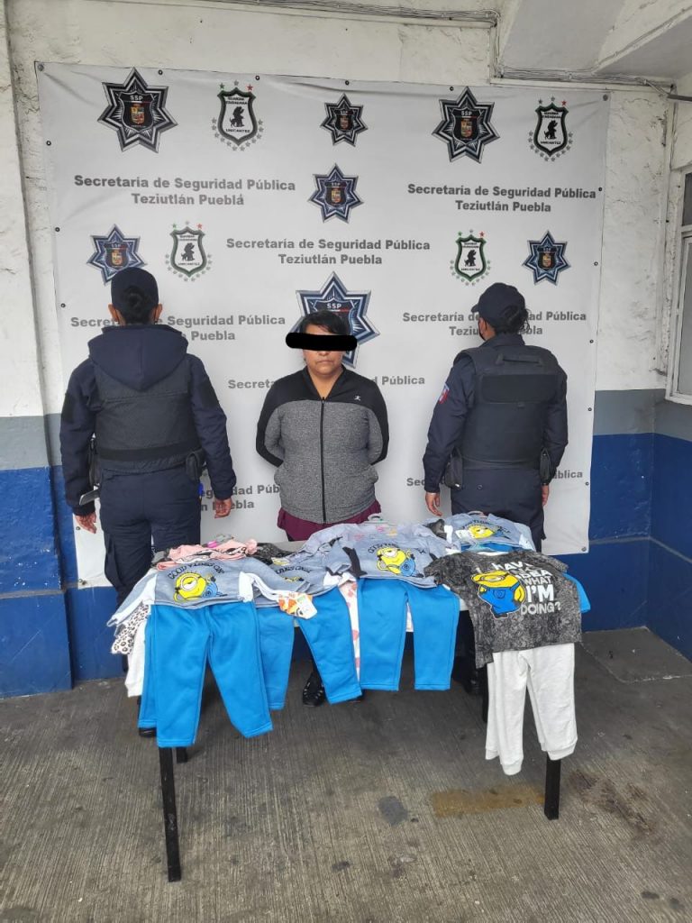 Policía de Teziutlán detiene a supuesta faldera