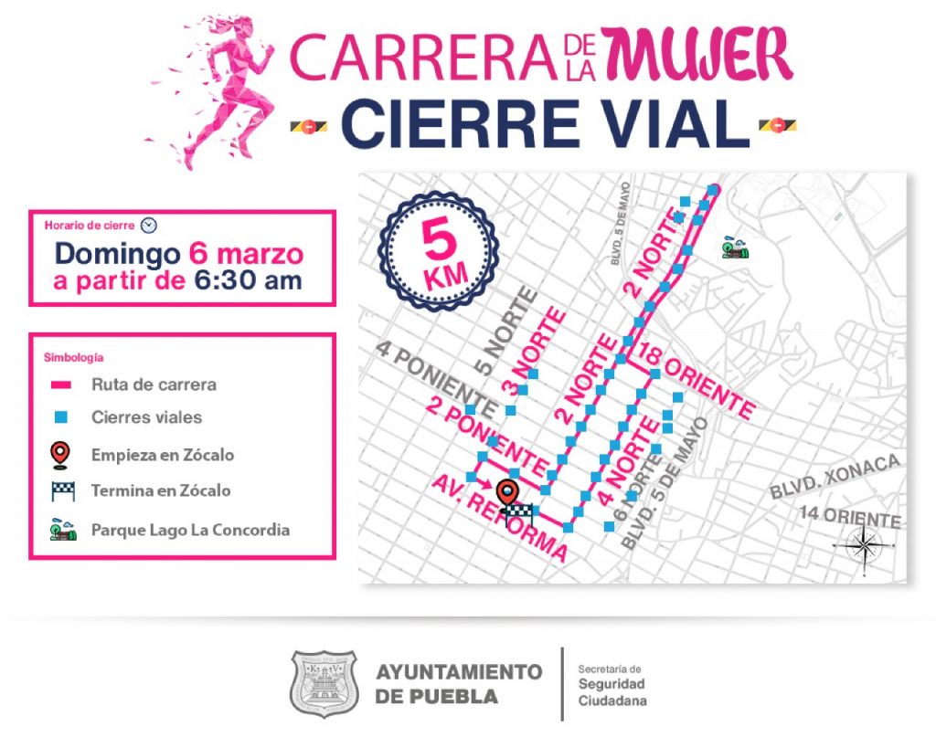 Carrera de la Mujer reuniría a 2 mil 500 participantes este domingo