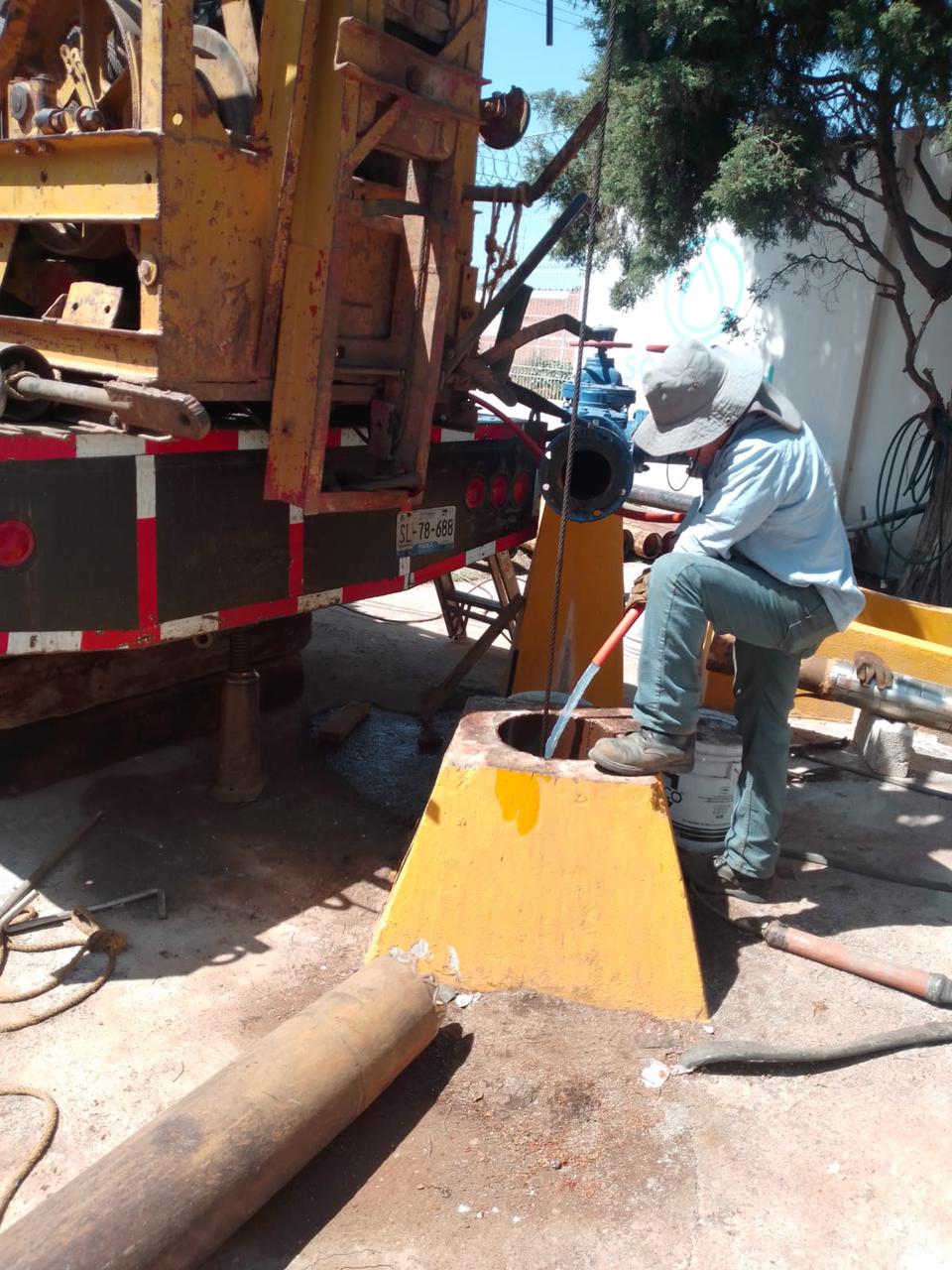 Sistema Operador de Agua dará mantenimiento a los pozos en San Pedro Cholula