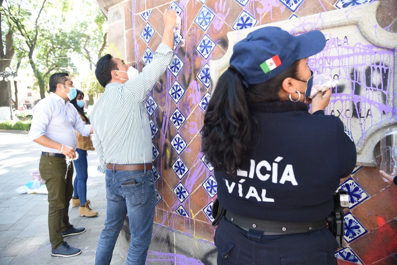 Se realiza un trabajo coordinado con el INAH y el gobierno estatal para reparar los inmuebles a resguardo del municipio de Tlaxcala