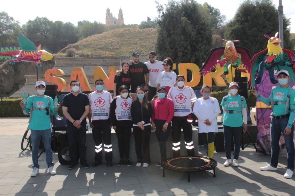 DIF de San Pedro Cholula realiza la “Rodada en Familia”