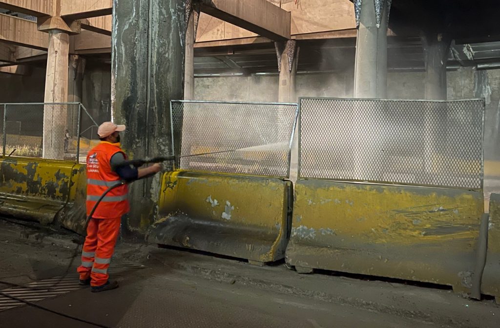 Ayuntamiento de Puebla da mantenimiento al Juárez-Serdán