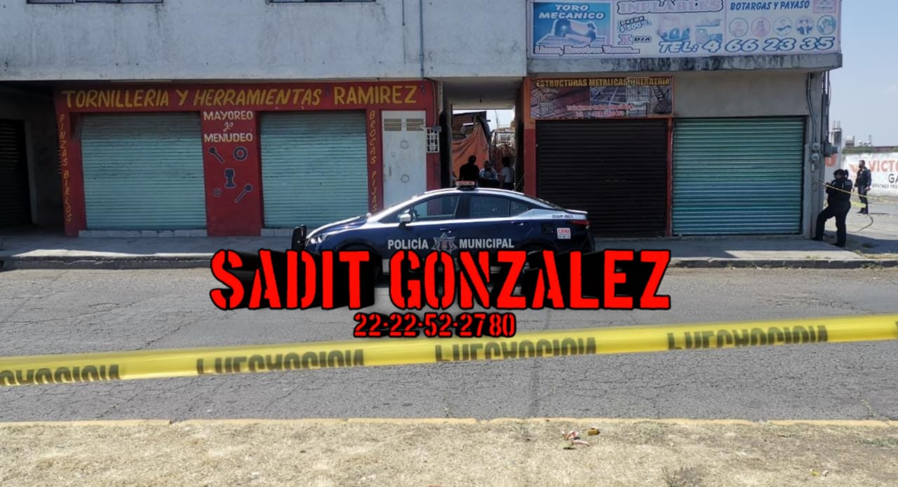 Localizan hombre sin vida en inmediaciones del mercado Morelos