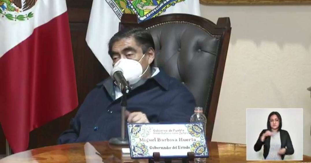 Video desde Puebla: Ganadores de verificentros tienen 6 meses para instalarse, precisó Miguel Barbosa