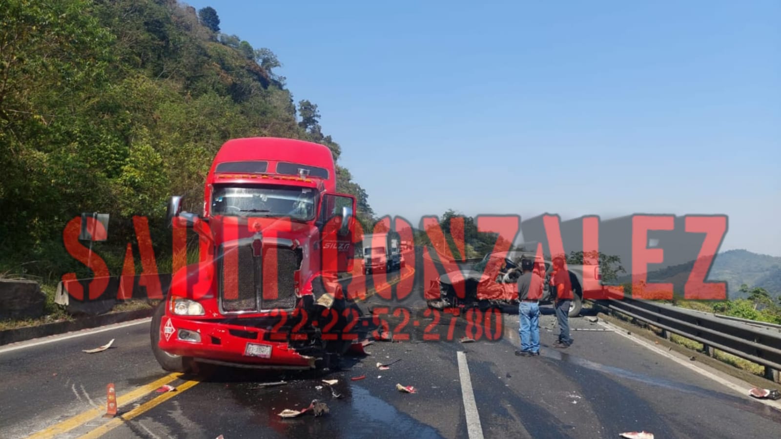Fallecen 3 en accidente en la México Tuxpan