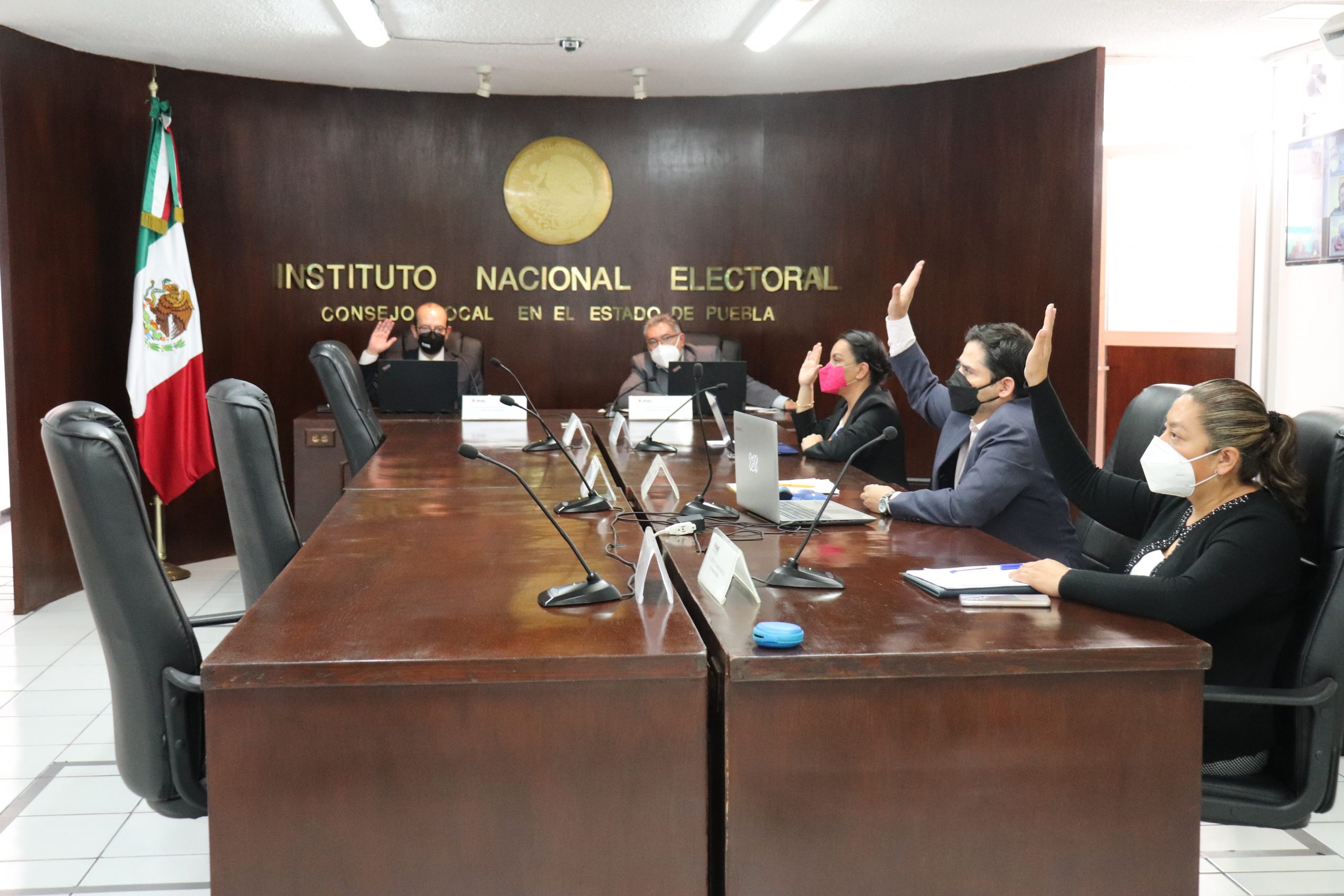 De cara a la jornada de revocación de mandato, el INE Puebla se declara listo para su realización