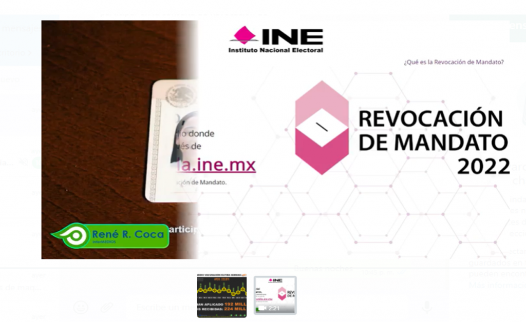 INE si tendrá casillas especiales, una por distrito, para la Consulta de Revocación de Mandato