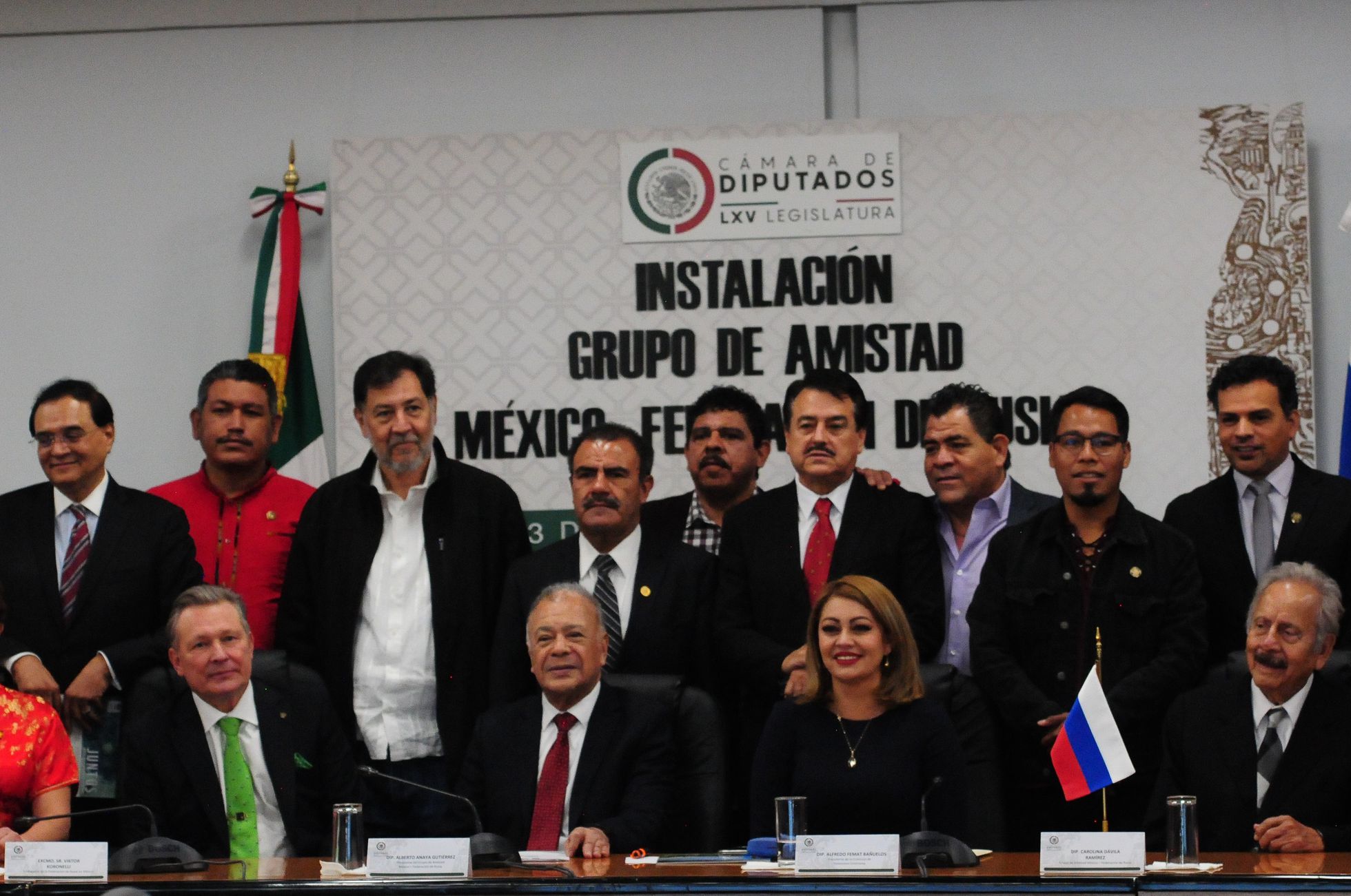 Diputados de Morena, PT y PRI crean un grupo prorruso en el Congreso de México en plena invasión a Ucrania