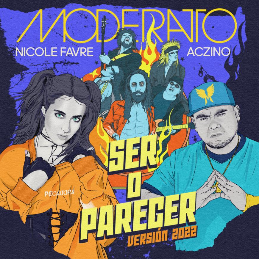 Moderatto lanzó “Ser o parecer” Feat. Aczino y Nicole Favre