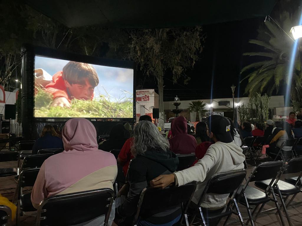 “Cineteca en tu municipio” llevó películas a Salinas y Mexquitic