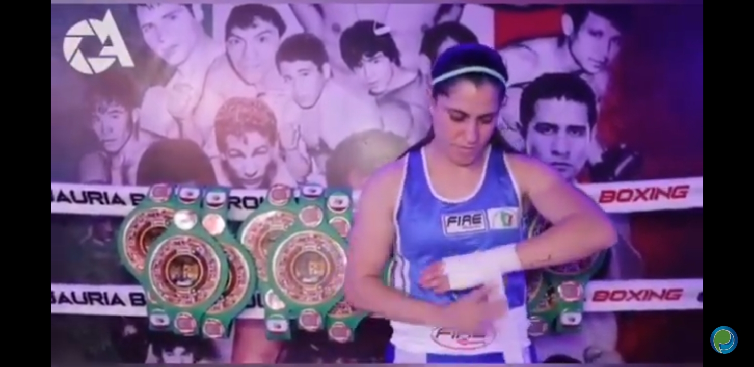 Video desde Puebla: Ella es Lorena Sánchez, boxeadora poblana invicta y ganadora de 5 títulos