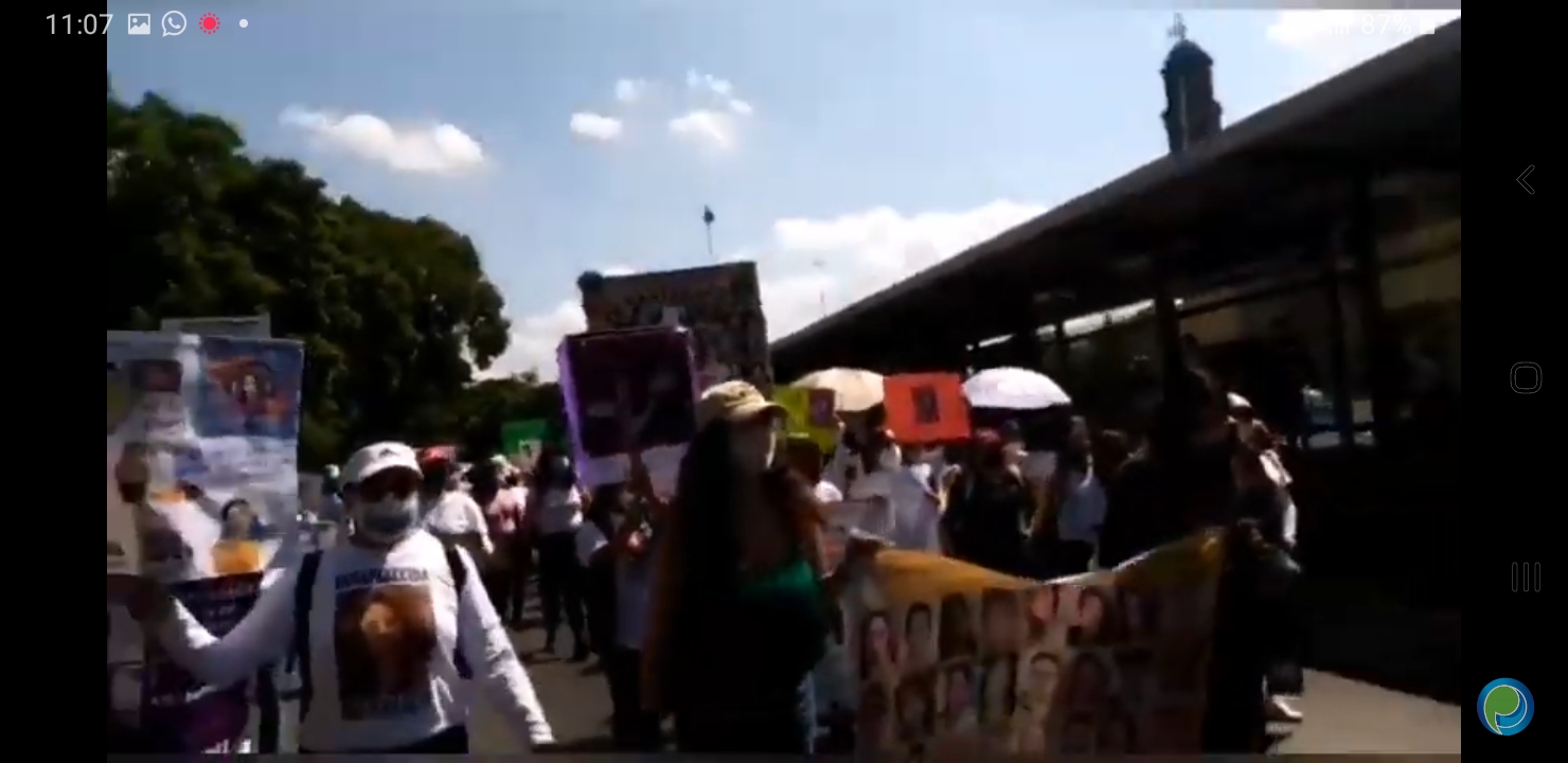 Video desde Puebla: Comienzan marchas por el 8M