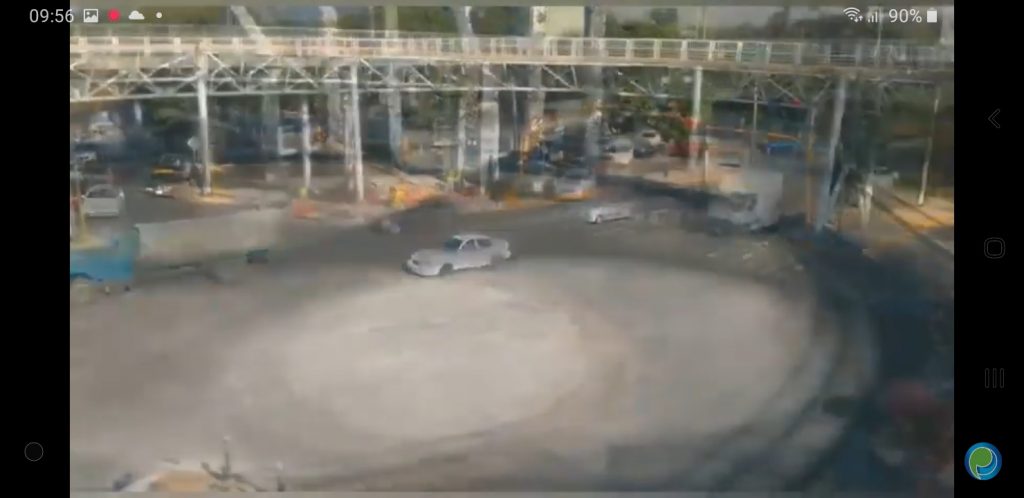 Video desde Puebla: Retiran rotonda del bulevar Hermanos Serdán