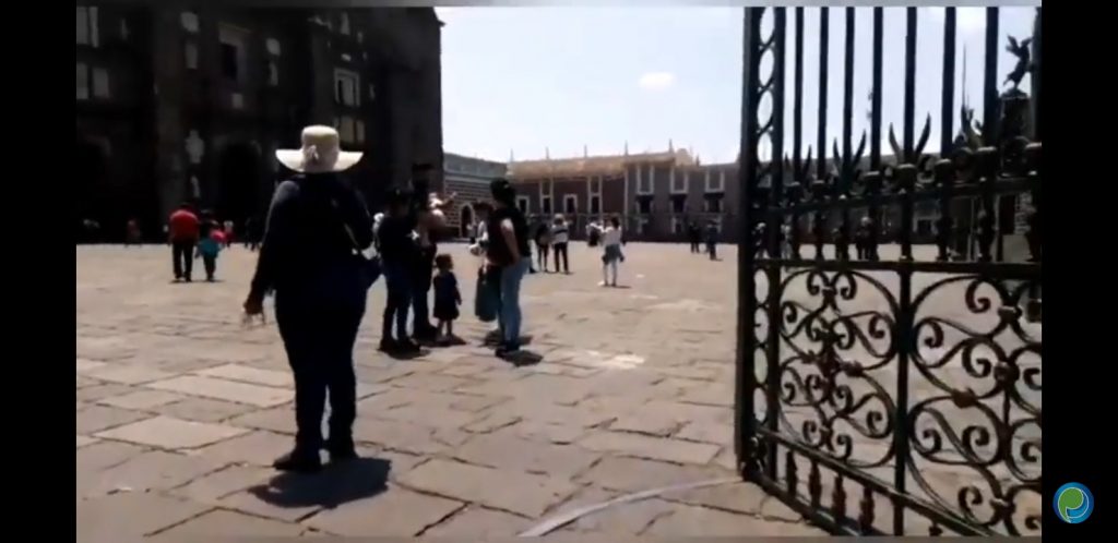 Video desde Puebla: Catedral, zócalo y restaurantes, repletos este domingo