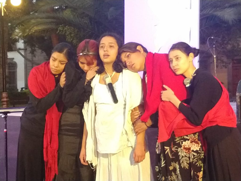 El drama de las y los migrantes en el escenario del Teatro de la Paz