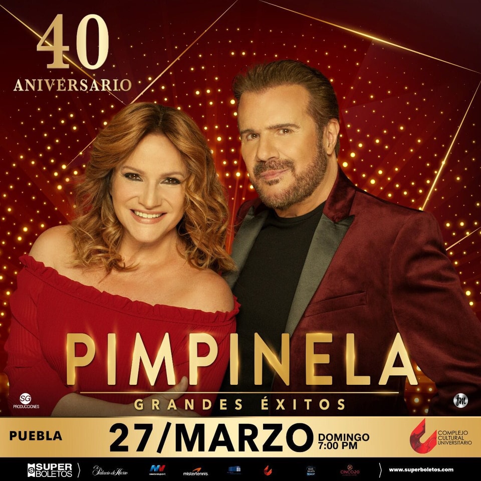 Llega Pimpinela a Puebla celebrando 40 años de impecable trayectoria