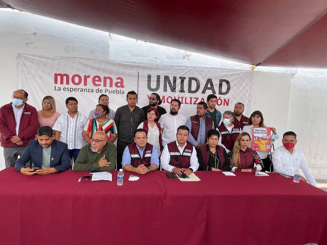 Culpa líder de Morena en Puebla Aristóteles Belmont al INE por la baja participación de la Consulta Ciudadana de Revocación de Mandato