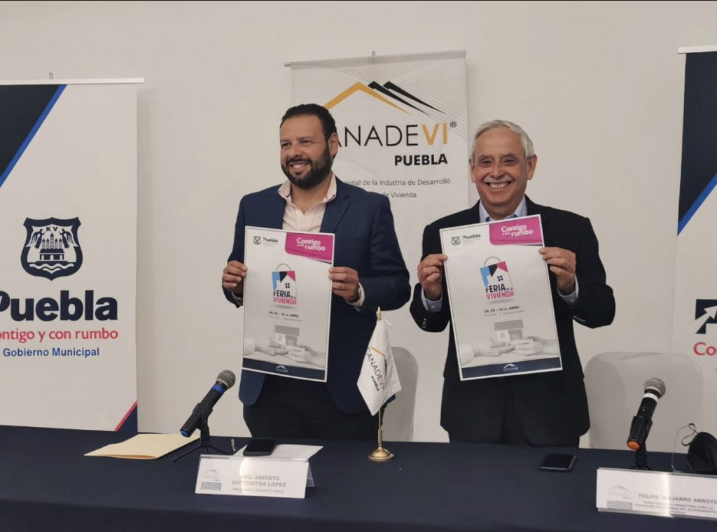 Ayuntamiento de Puebla y Canadevi realizarán feria de la vivienda con más de 4 mil opciones patrimoniales