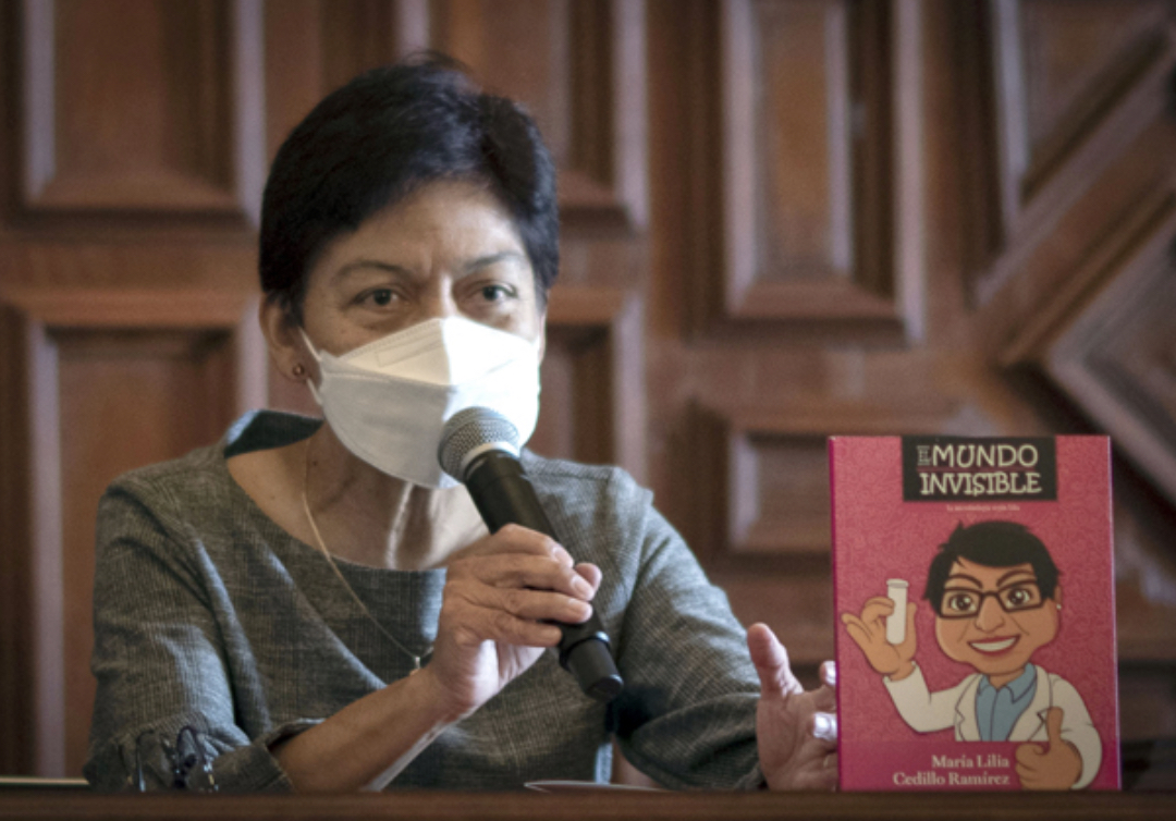 Presenta la Rectora Lilia Cedillo la segunda edición de su libro El mundo invisible