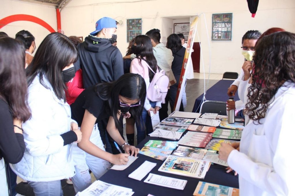 Impulsa IMJP feria contra las adicciones en juntas auxiliares de Puebla Capital
