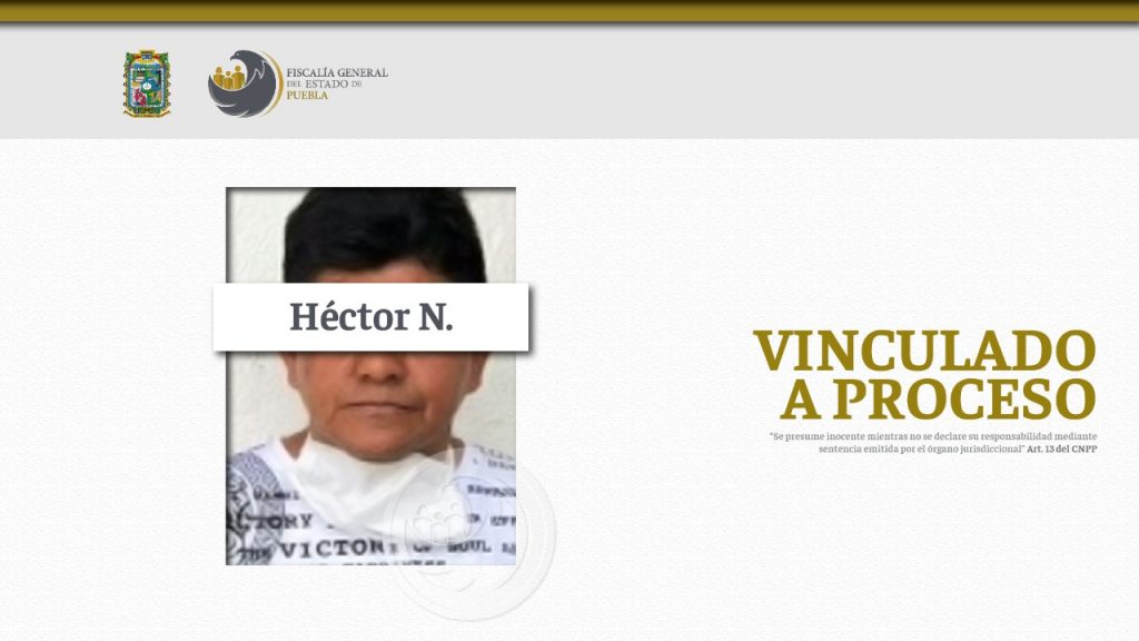 FGE obtiene vinculación a proceso de Héctor N. alias “El Flaco”