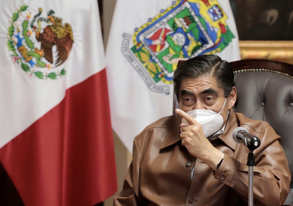 Video desde Puebla: Gobernador Barbosa reiteró reclamo al INE por desinterés en la revocación de mandato