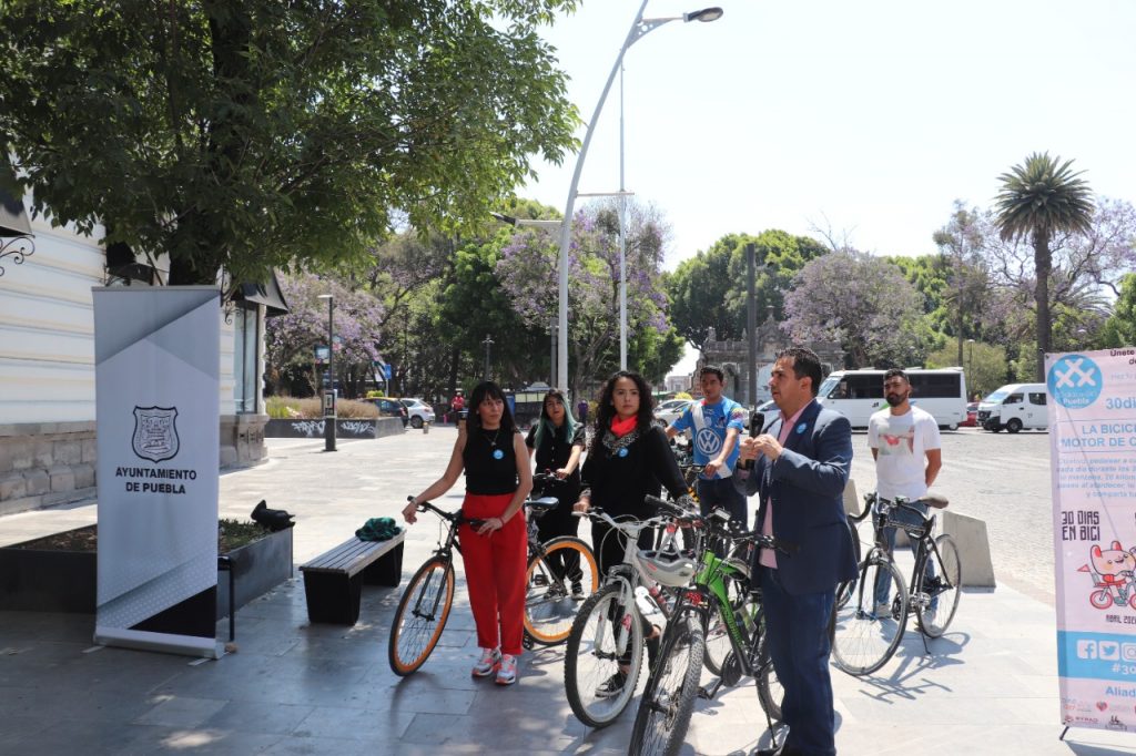 Ayuntamiento de Puebla inicia promoción para andar en bici