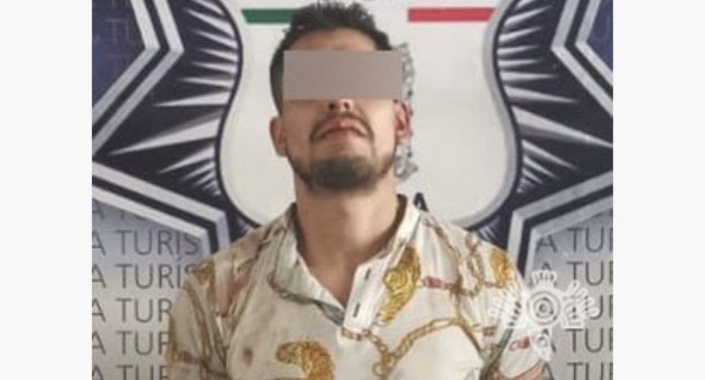 En la capital, Policía Estatal detiene a un hombre en posesión de aparente droga