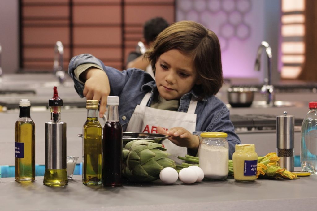 Abel fue eliminado en “MasterChef Junior”
