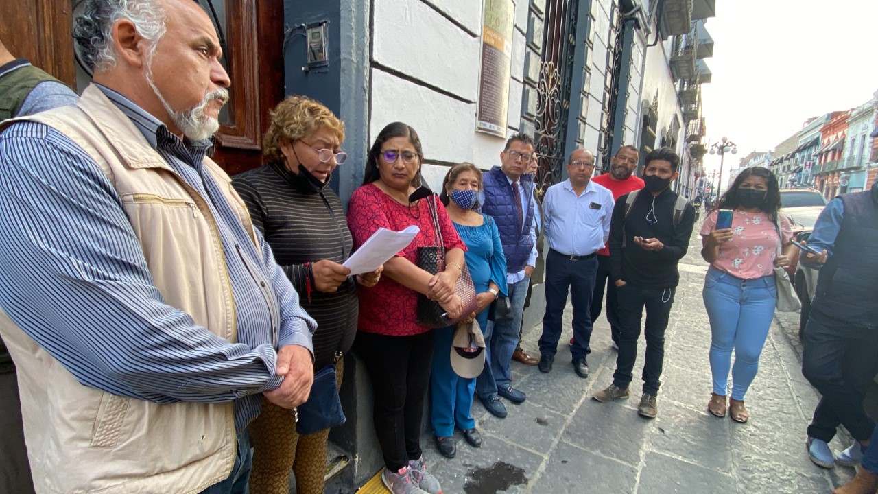 Video desde Puebla; Vecinos de San Ramón denuncian el cierre de un área verde de 10 mil metros