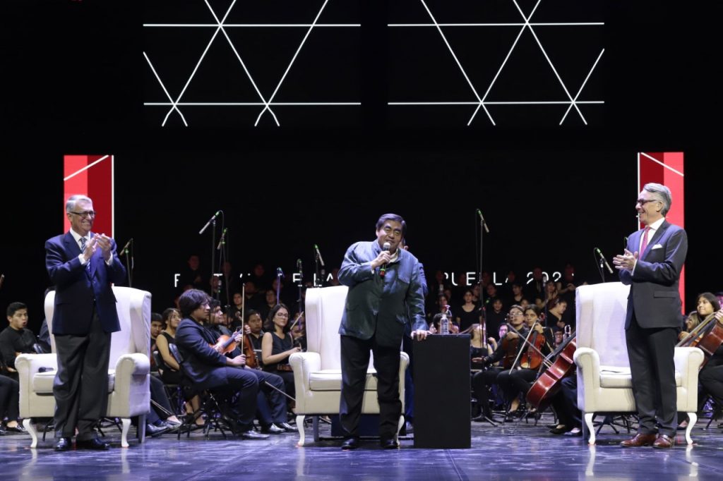 Video desde Puebla: Festival de las Ideas fortalece el tejido social del estado, subrayó Miguel Barbosa