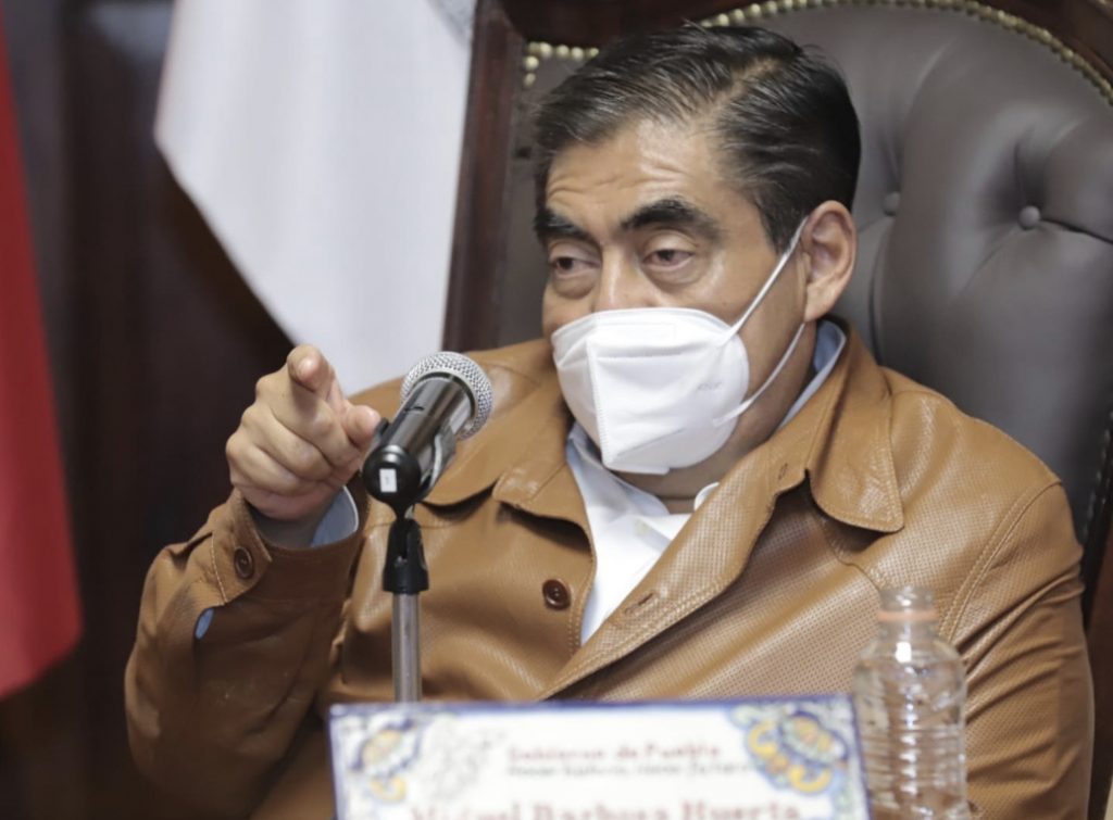 Video desde Puebla: Gobernador Barbosa confirmó que se cancelarán concesiones del transporte público