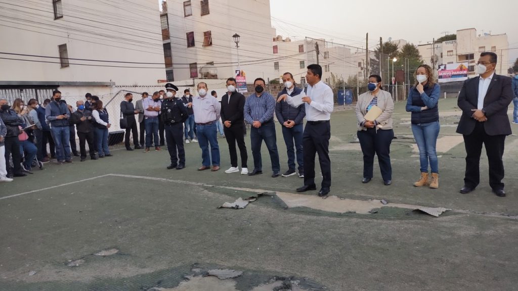 Se lanzará licitación para dar mantenimiento a parques, como Amalucan, Juárez, etc, indicó Eduardo Rivera