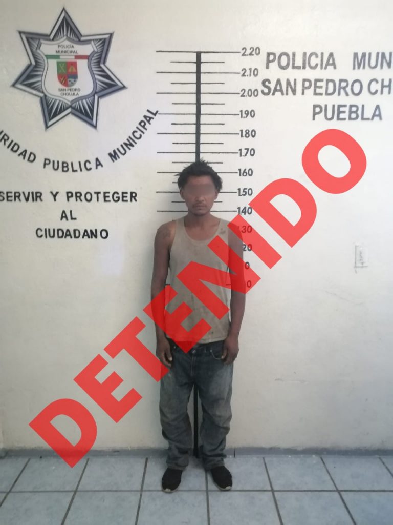 SSC de San Pedro evita robo a casa habitación y detiene a dos hombres