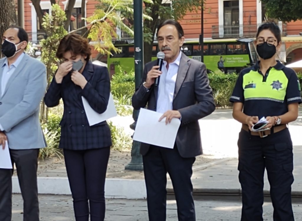 Video desde Puebla: Mil 700 permisos para ambulantes en El Calvario y no habrá alcoholímetro, informó Jorge Cruz Lepe