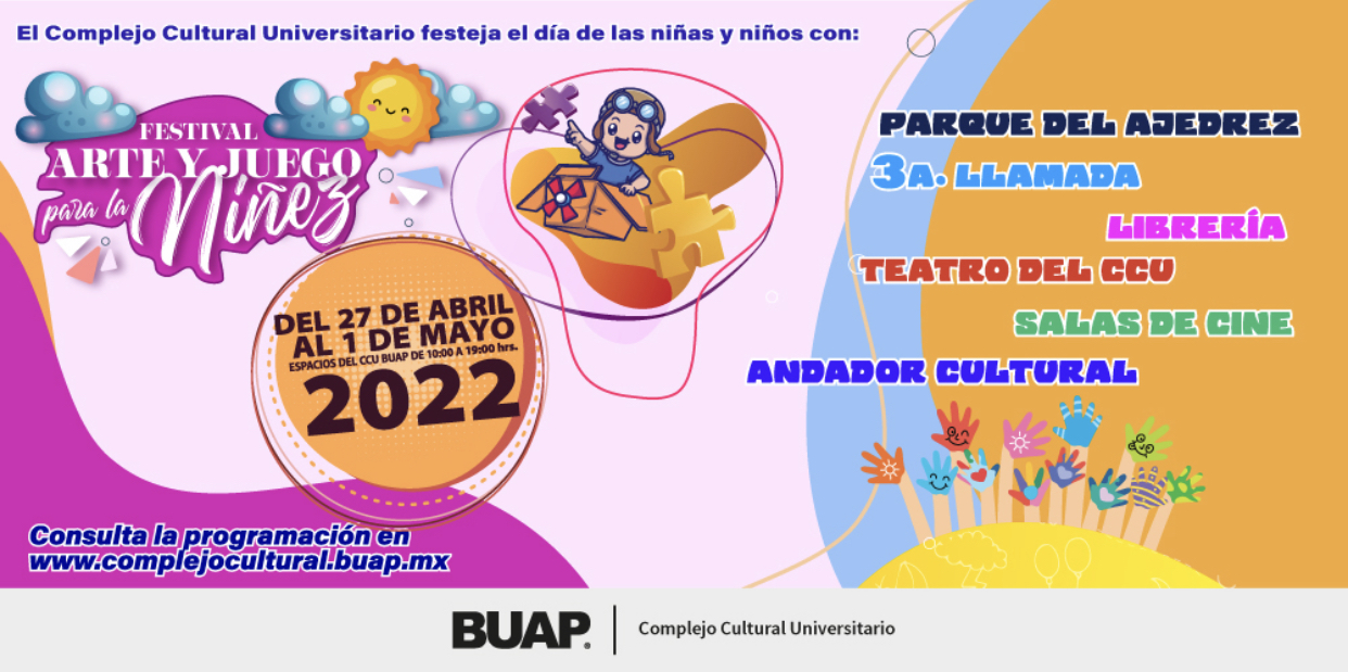 El CCU de la BUAP promueve entre los infantes el arte y la cultura