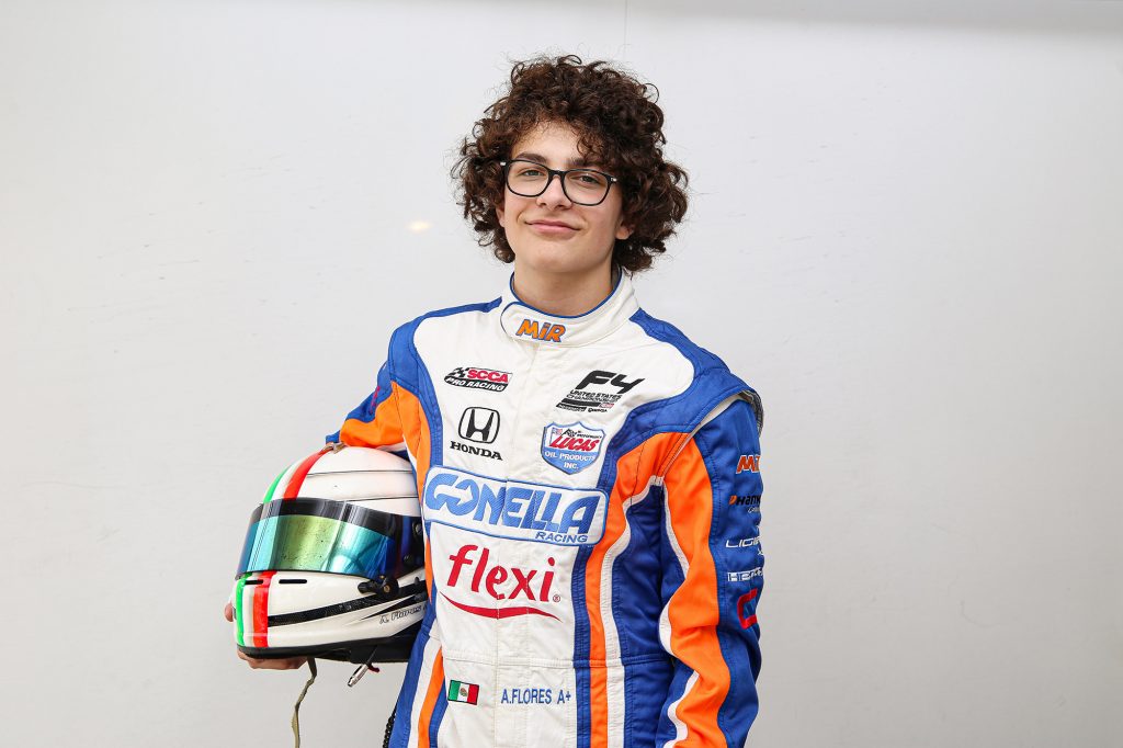 Arturo Flores, arranca temporada 2022 de la F4 U.S. en NOLA