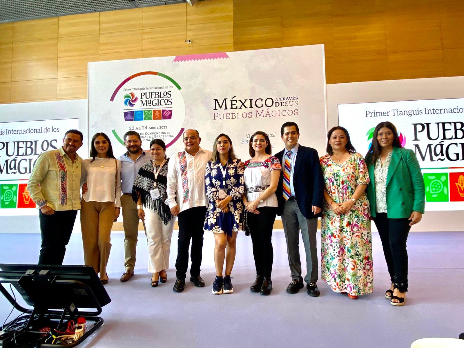 Chignahuapan se presenta ante el mundo en el Primer Tianguis Internacional de los Pueblos Mágicos.