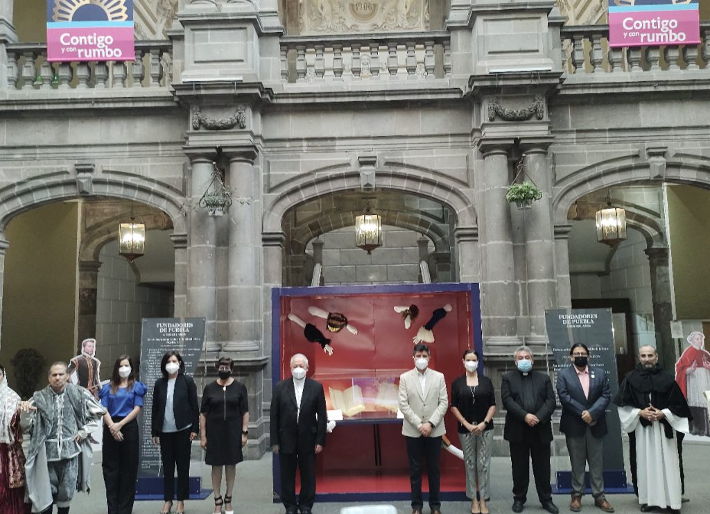 Video desde Puebla: Eduardo Rivera y el arzobispo anuncian actividades por el 491 aniversario de la fundación de la ciudad
